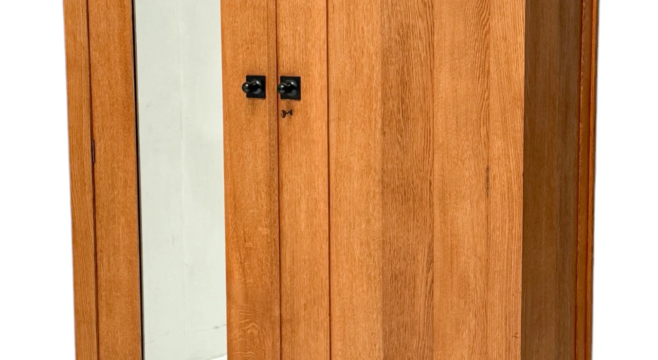 Art Deco Modernist Armoire or Wardrobe by Hendrik Wouda for Pander, 1924